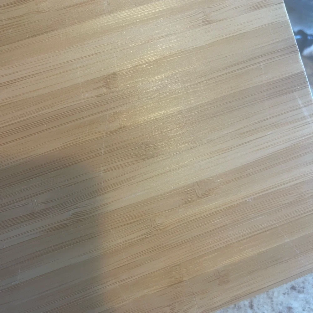Container store bamboo magnetic knife dock